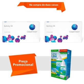 Combo Biofinity XR com Limp Lent
