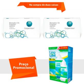 Combo Biomedics 55 Evolution com Limp Lent