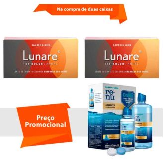 Combo Lunare Tri-Kolor Anual com Grau com Renu Advanced