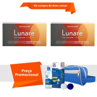 Combo Lunare Tri-Kolor Mensal com Grau com Kit Renu Fresh