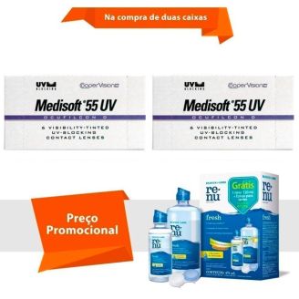 Combo Medisoft 55 Uv com Renu Fresh