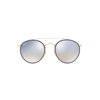 Óculos de Sol Ray-Ban Round double bridge RB 3647 001-9U 51