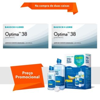 Combo Optima 38 com Renu Fresh
