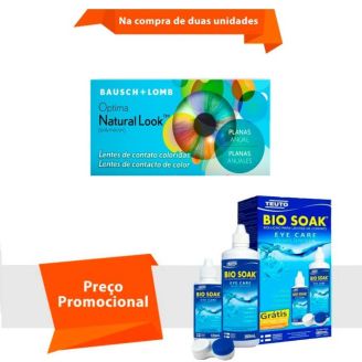 Combo Optima Natural Look Sem Grau com Bio Soak