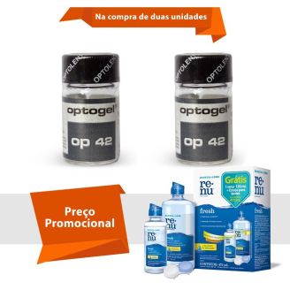 Combo Optogel Op 42 Alto Grau com Renu Fresh
