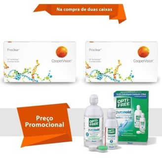 Combo Proclear XR Alto Grau com Opti Free