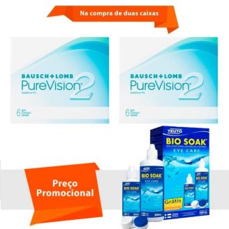 Combo Purevision 2 com Bio Soak