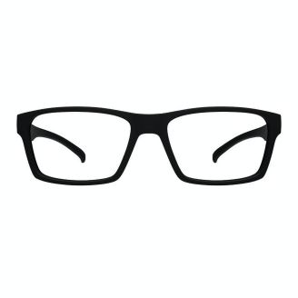 Óculos de Grau HB Polytech 93131-0243-53 Retangular e Acetato BLACK MATTE DEMO