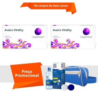 Combo Avaira Vitality com Kit Renu Fresh