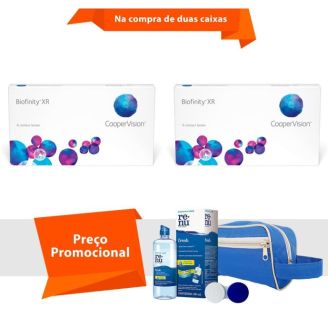 Combo Biofinity XR com Kit Renu Fresh