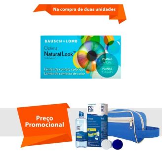 Combo Optima Natural Look Sem Grau com Kit Renu Fresh