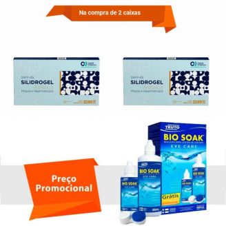 Combo Silidrogel Asférica Com Bio Soak