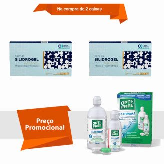 Combo Silidrogel Asférica Com Opti Free