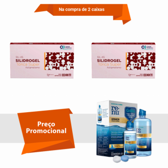 Combo Silidrogel Tórica para Astigmatismo Com Renu Advanced