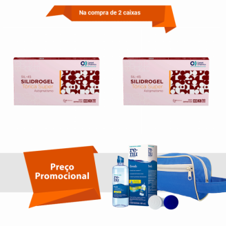 Combo Silidrogel Tórica para Astigmatismo Com Kit Renu Fresh