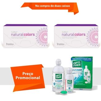 Combo Solflex Natural Colors Sem Grau Com Opti Free