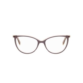 Óculos de Grau Love Moschino MOL 588 88N 54 e Acetato Violeta Nude