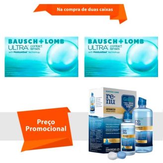 Combo Lente Ultra com Renu Advanced