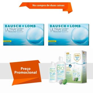 Combo Lente Ultra Multifocal para Presbiopia com BioTrue