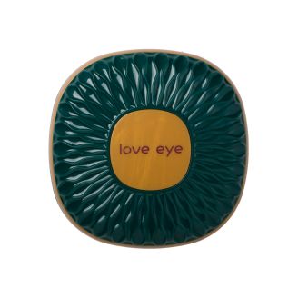 Estojo porta lentes Concha + Pinça e Ventosa Verde