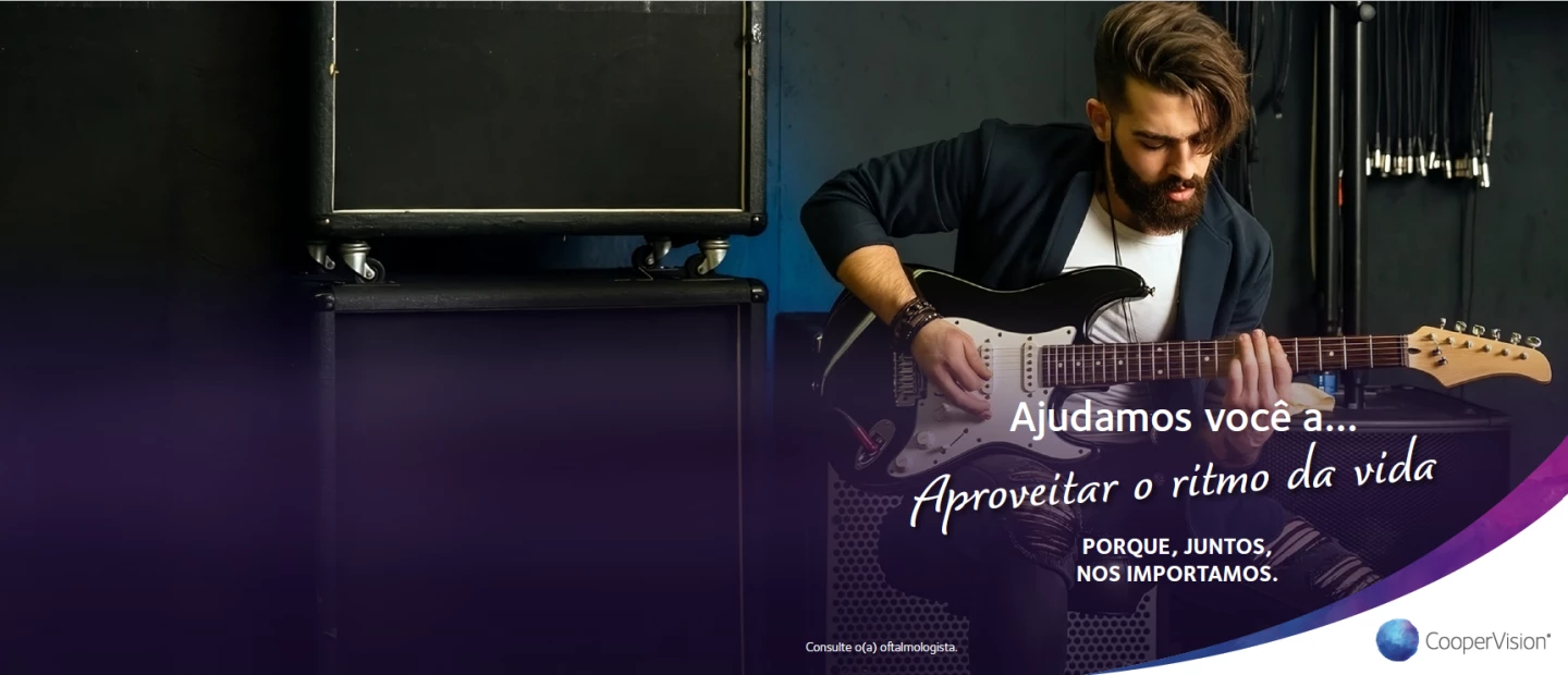 Aproveitar o ritmo da vida - Biofinity Toric